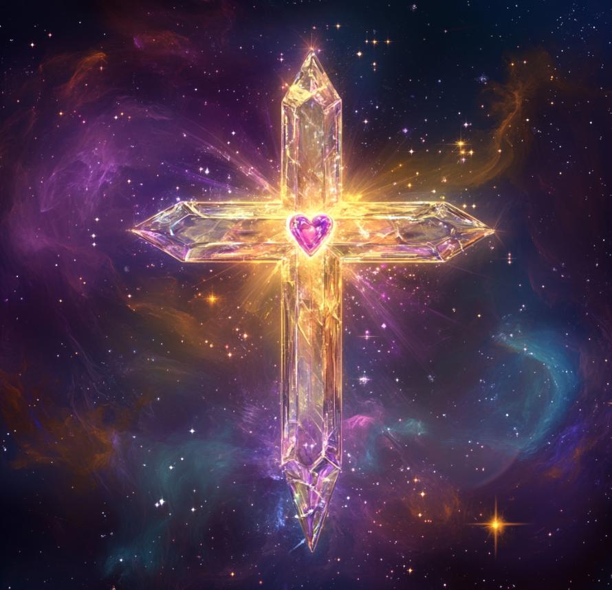 🌟 Крест — древний символ любви, света и пробуждённого сердца, существующий и на других планетах🌟