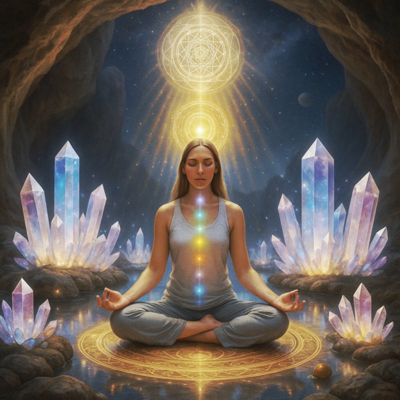 ✨Кристальная Божественная Медитация на Изобилие и Благословение Высших Сил✨