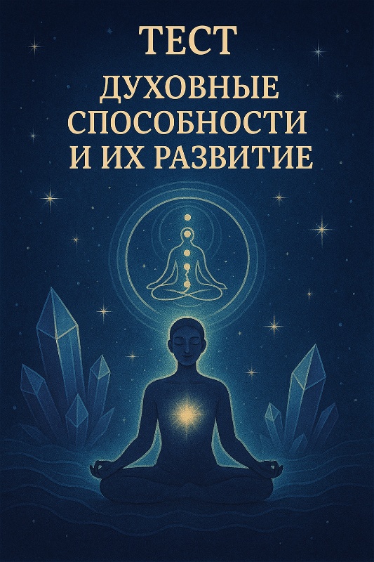 Тест — Духовные способности и их развитие